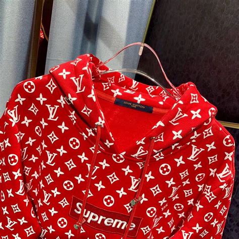 louis vuitton supreme t shirt replica|authentic louis vuitton supreme hoodie.